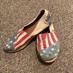 Madden Girl American Flag Slip-Ons